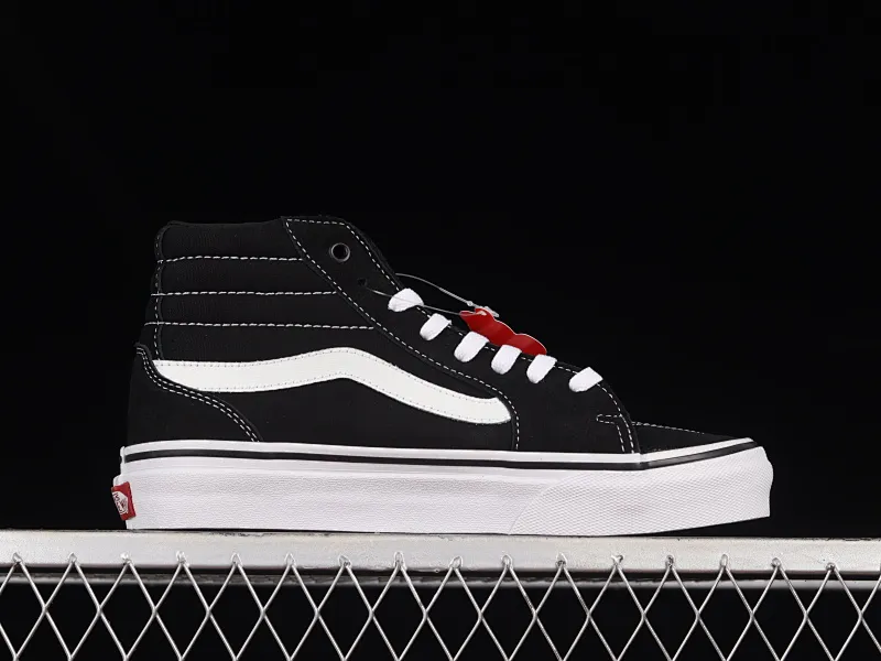 All categories Vans Vans series Vans Hi Vans high-top Vans Filmore Hi Vans official classic black and white high street retro casual skate shoes VN0A5HZLIJU